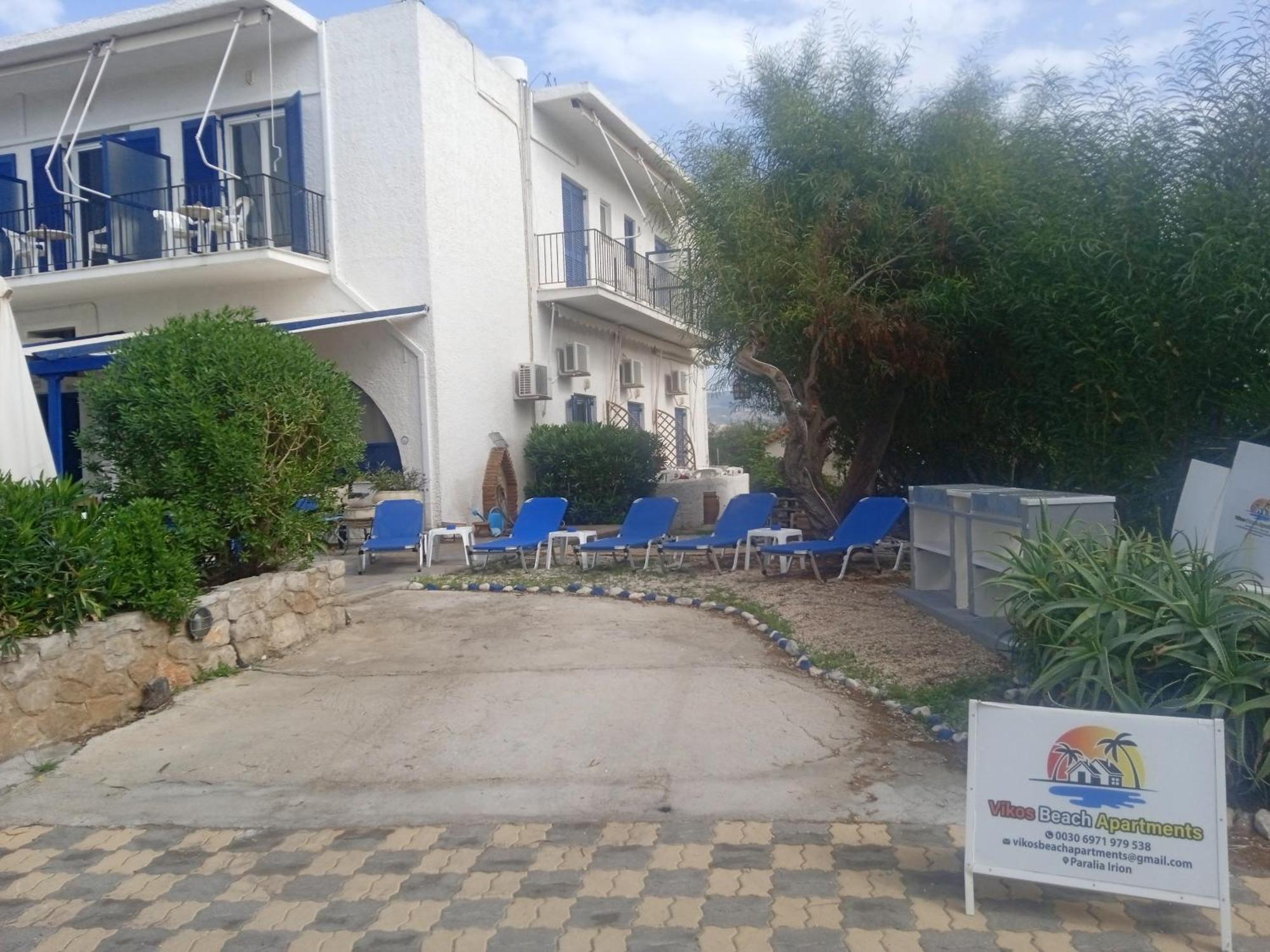 Vikos Beach Apartments Paralia Irion Dış mekan fotoğraf